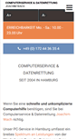 Mobile Screenshot of pcservice-wach.de